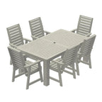 HIGHWOOD PROFESSIONAL 7- Piece Outdoor Dining Set 42x72