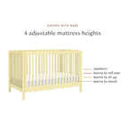 Lettino trasformabile Babyletto Swell 4-in-1 con kit di conversione in letto per bambini
