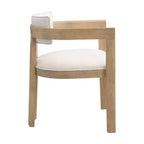 Set da pranzo rotondo moderno Christopher Knight Home Shankar da 5 pezzi con sedie imbottite in legno della gomma