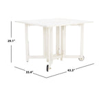 Set da pranzo da esterno SAFAVIEH Brandy, 5 pezzi - 43" L x 35" P x 29" H