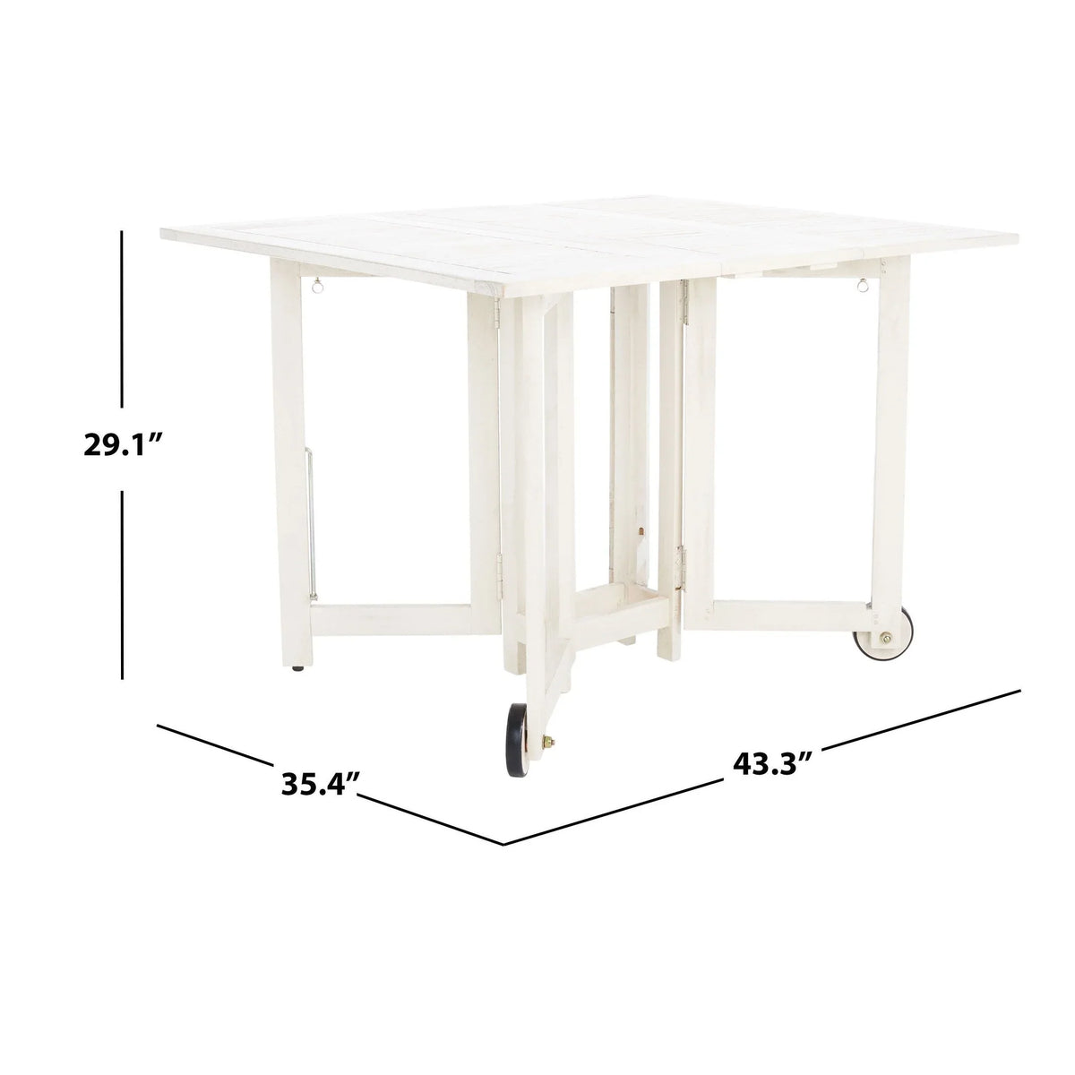Set da pranzo da esterno SAFAVIEH Brandy, 5 pezzi - 43" L x 35" P x 29" H